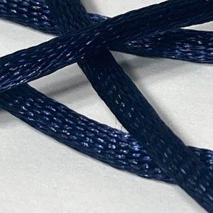 Navy Rat Tail Cord Trim Ribbon 12 Rolls Offray Crafts Scrapbook Gift Wrap 1/8"